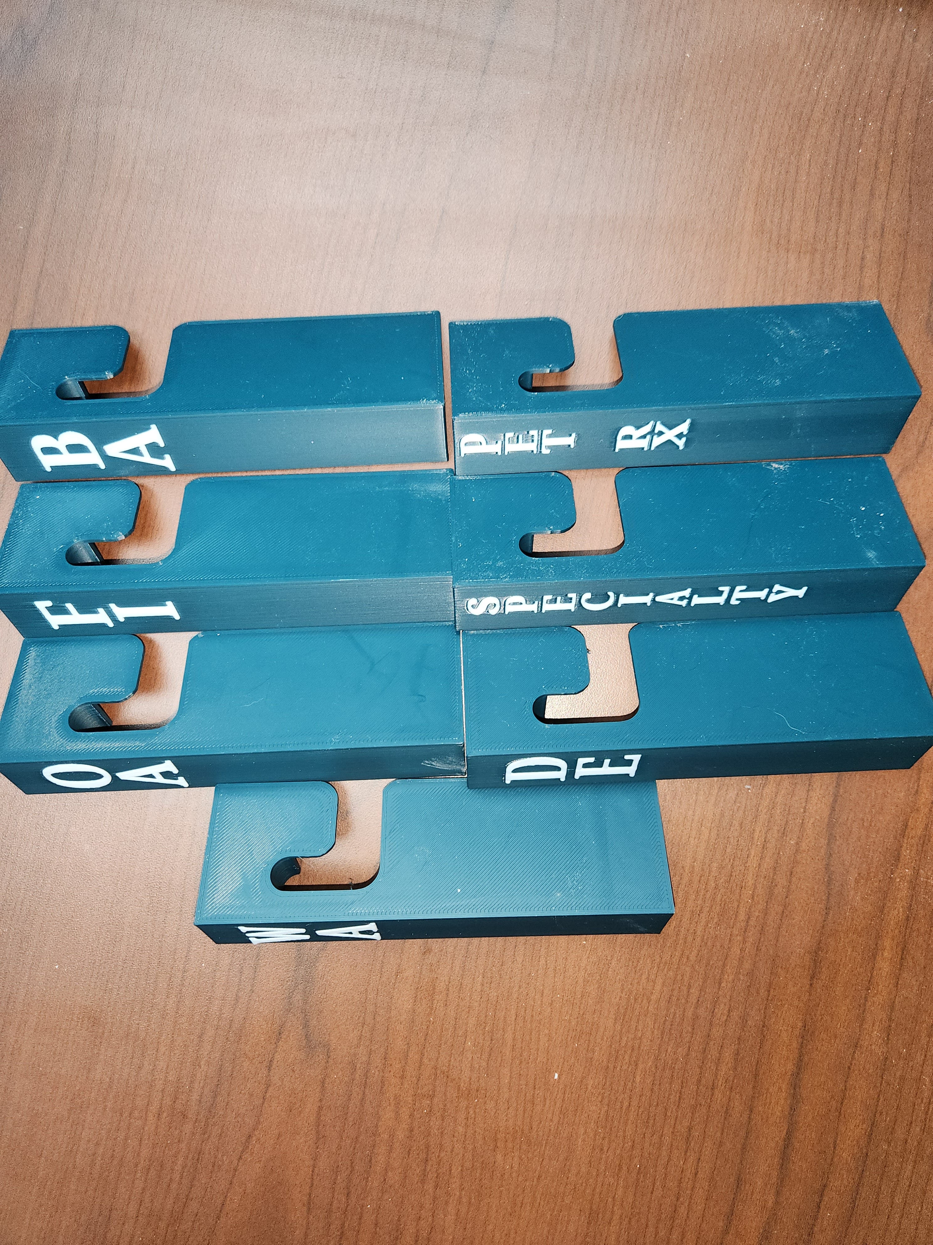 GripRx™ Bag Hanger Divider - Blank For Stickers