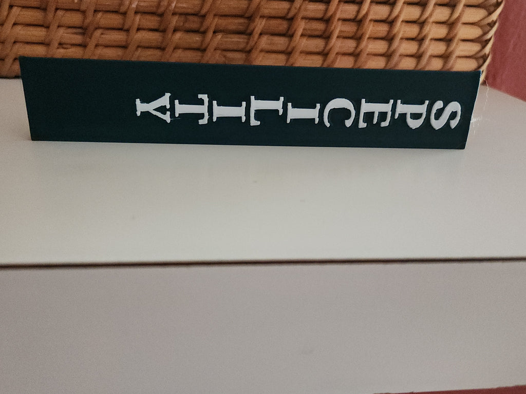 GripRx™ Green Bag Hanger Divider with Lettering – Custom Retrofit Pharmacy Bag Organizer