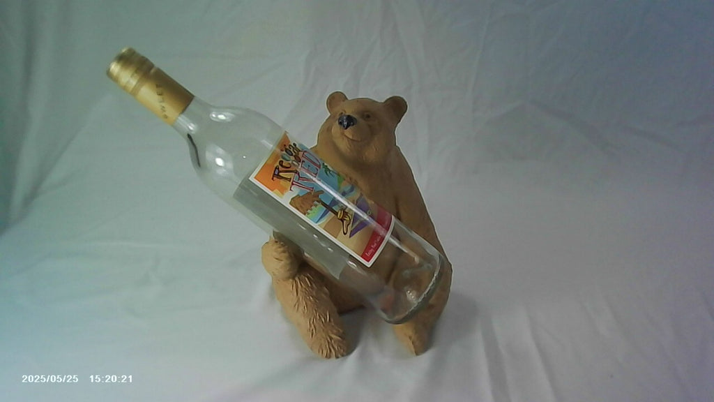 Brown Bear Wine Holder