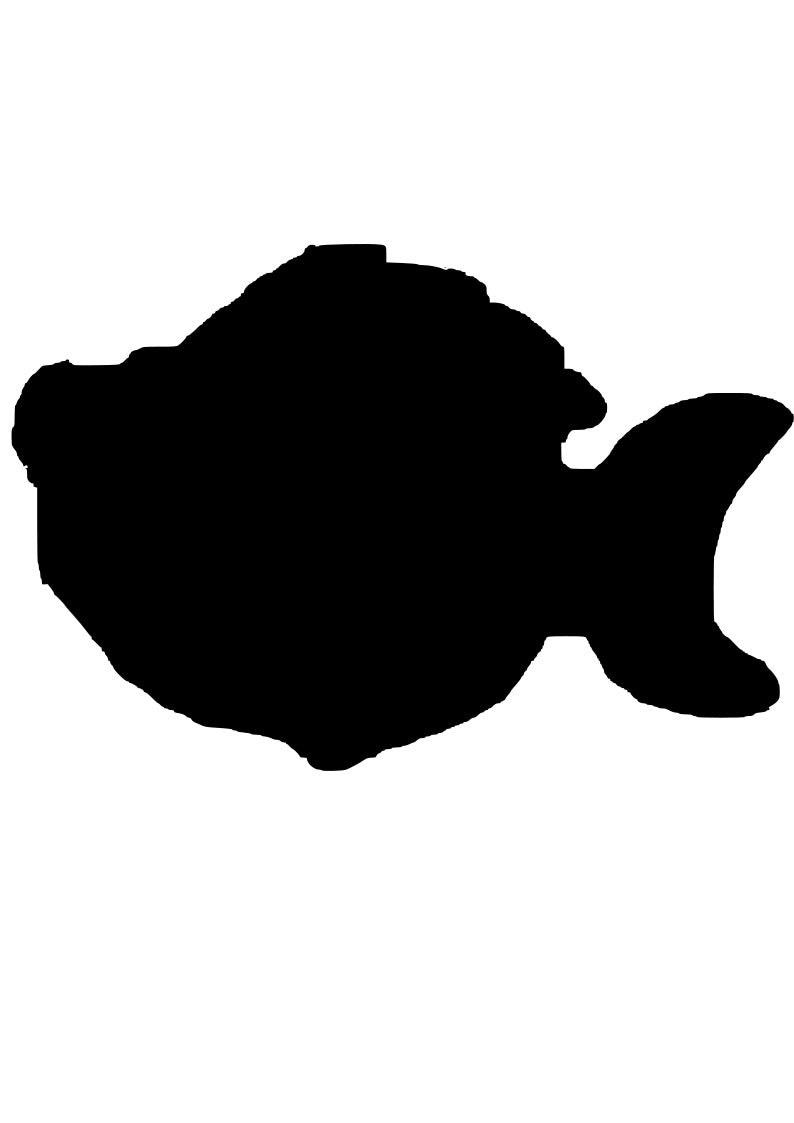 Fish 6 pre-cut glass product