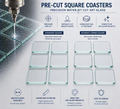 Pre-Cut Coaster Blanks - Square