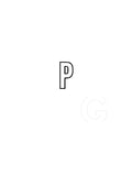 P pre-cut glass product