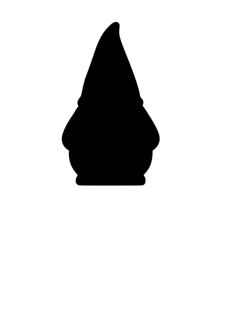 Gnome 1 pre-cut glass product