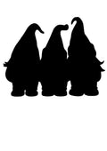 Gnomes 3 Together pre-cut glass product