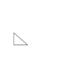 Right Triangle pre-cut glass product