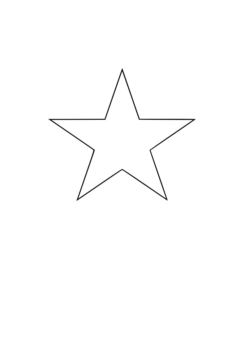 Star pre-cut glass product